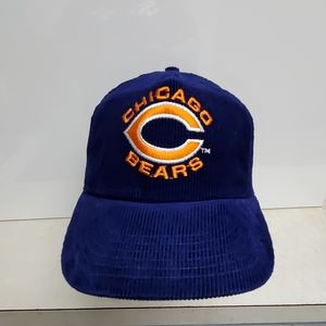 Vintage corduroy Chicago bears snapback hat